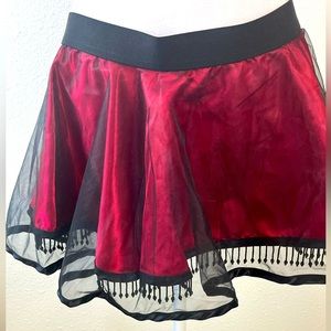 1990s Catherine Coatney Crotchless Mini Skirt Fetish Size 1X Ex Condition